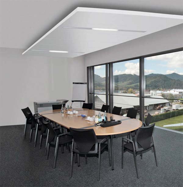 Climatización de Oficinas por techo radiante