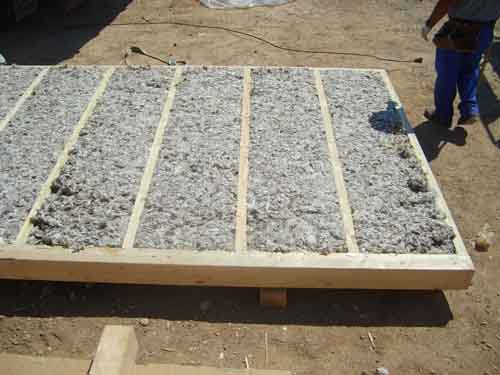 Lana de oveja como aislante de calor