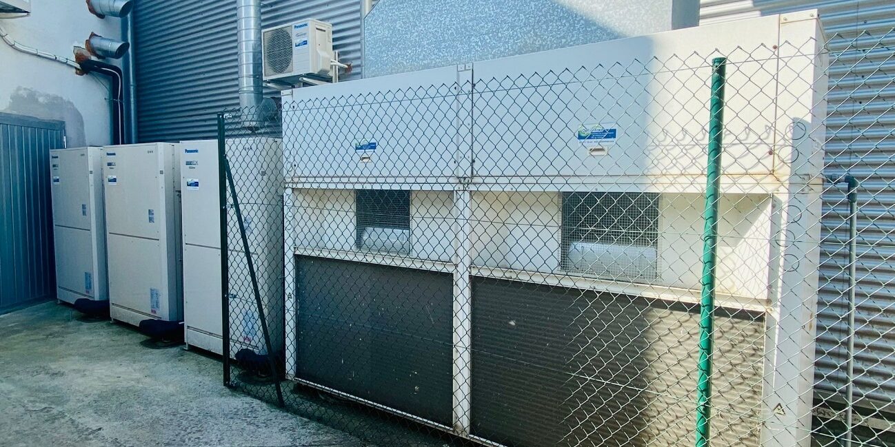 Proyecto Optimfred Climatización de oficinas con VRF y equipo compacto