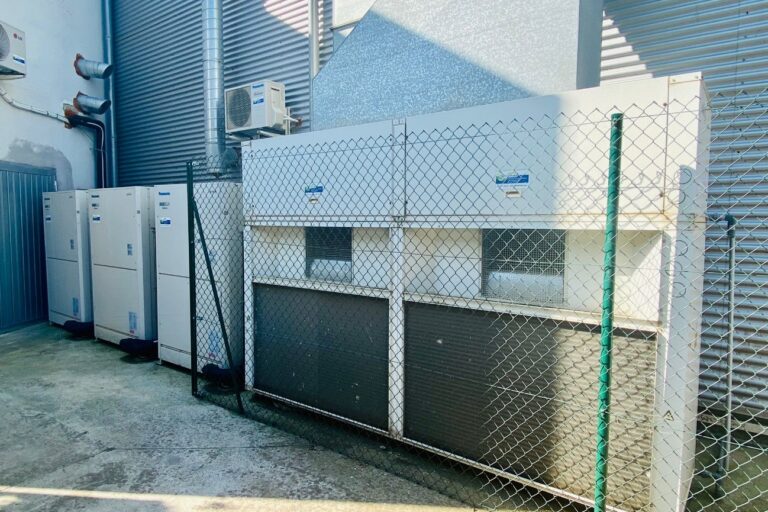 Proyecto Optimfred Climatización de oficinas con VRF y equipo compacto