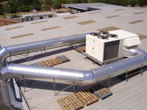 Proyecto Optimfred Climatización Taller Linde Wiemann