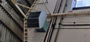 Proyecto Optimfred Refrigeración de nave industrial con evaporativo